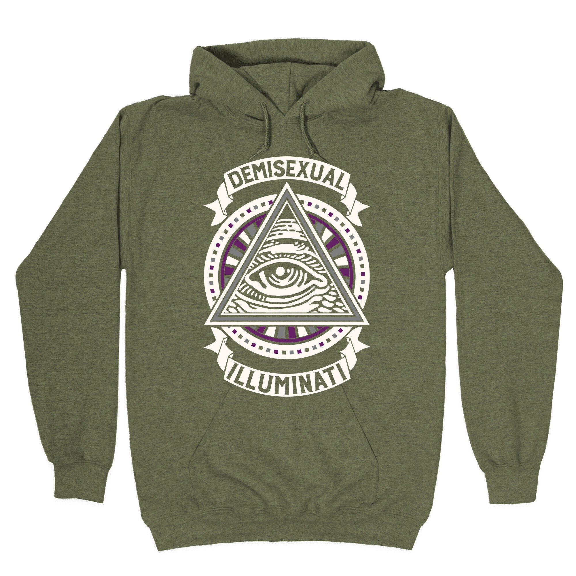 Demisexual Illuminati Hoodie